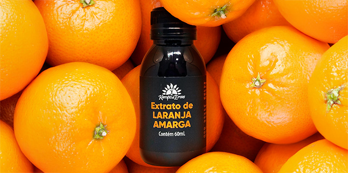 Extrato natural laranja amarga